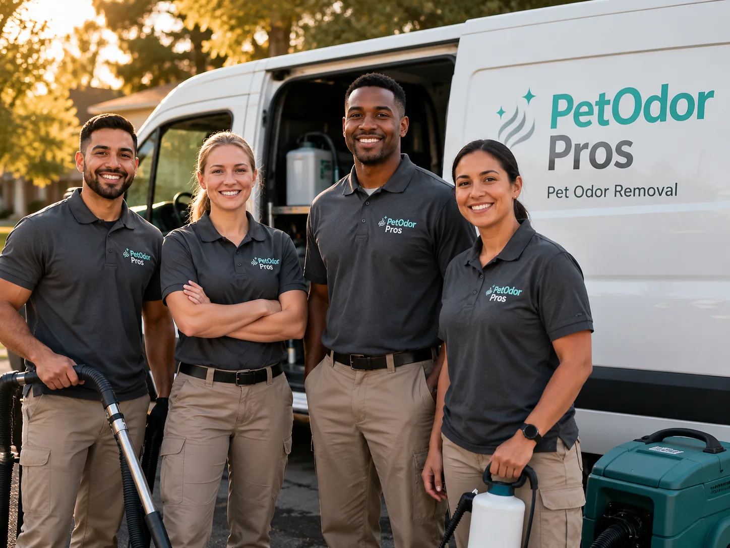 Pet Odor Removal team serving Bentley, MI